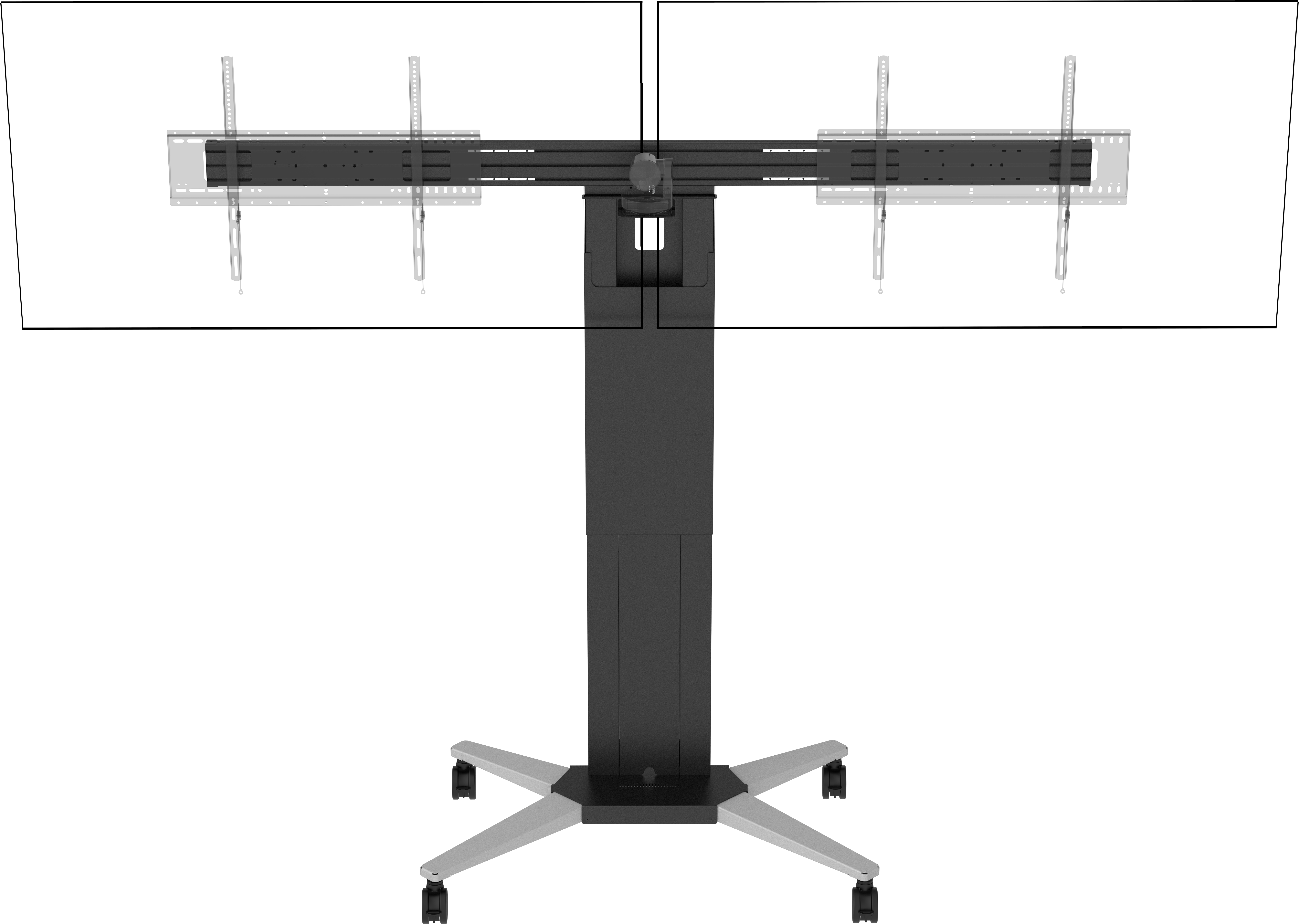 Visão lança Dual Display Rail