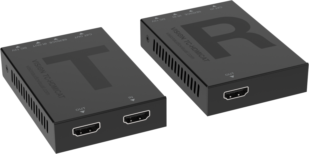 Vision extends 4K HDMI over CAT6 with new plug and play extenders