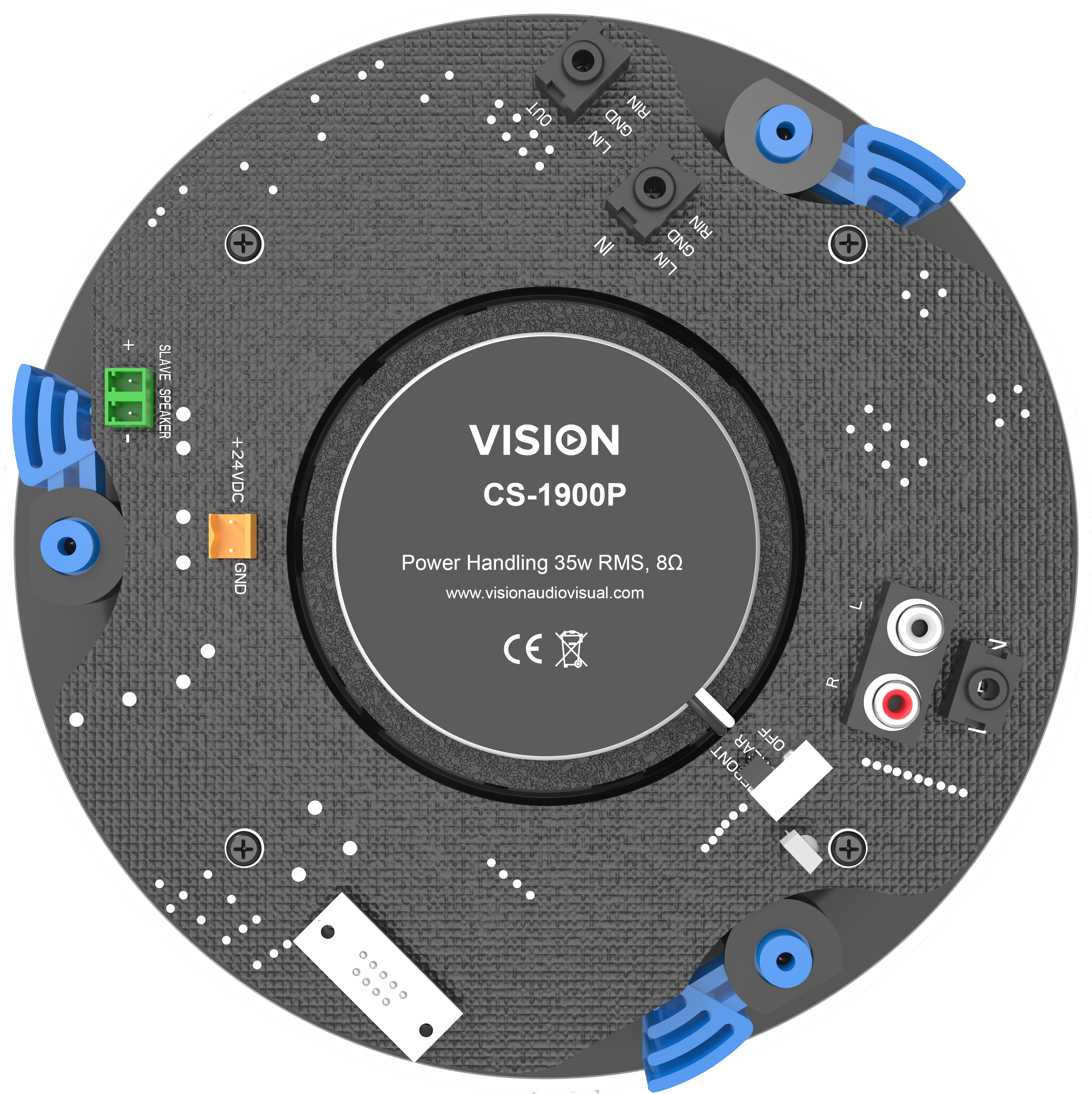 Altavoces autoamplificados VISION SP-1800P - 60W - Bluetooth - LED Visual