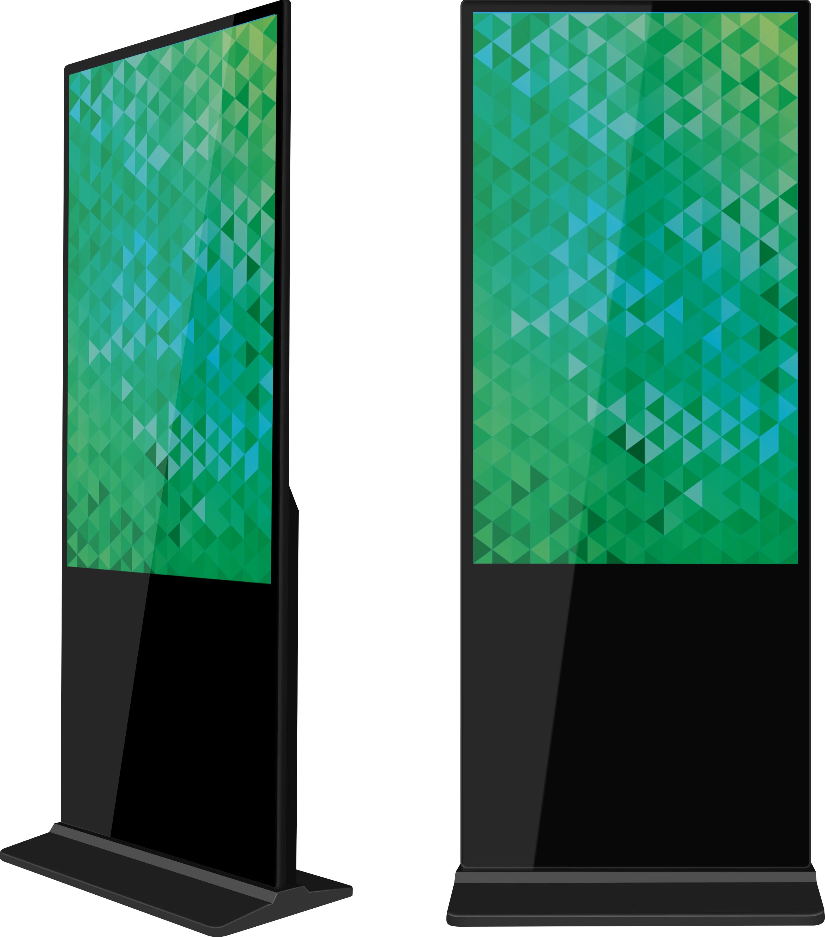 An image showing 55" 4K Digital Signage Kiosk