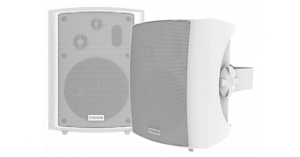 Altavoces de pared 3-direccionales (par) | Vision Audio Visual
