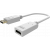 An image showing Adattatore professionale da DisplayPort ad HDMI bianco