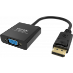 An image showing Professionele Zwart DisplayPort-naar-VGA-adapter