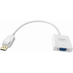 An image showing Professionele witte DisplayPort-naar-VGA-adapter