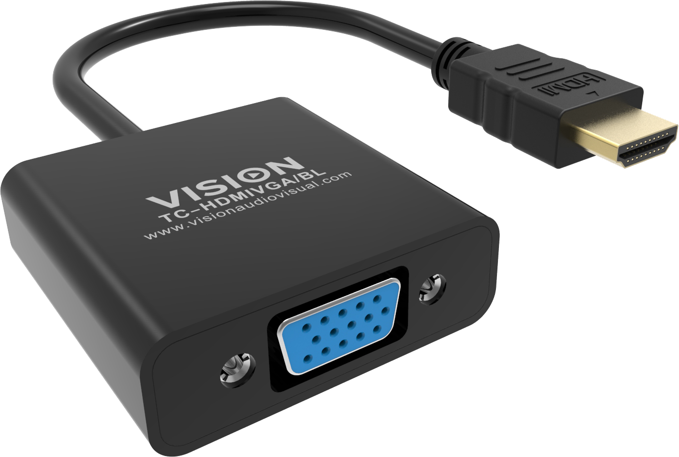 VA-HDMI-VGA, Adaptateur HDMI vers VGA - Black Box