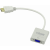 An image showing White HDMI to VGA Adaptor