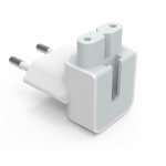 An image showing Adaptador Duckhead-euroenchufe para fuente de alimentación de ordenador portátil Apple