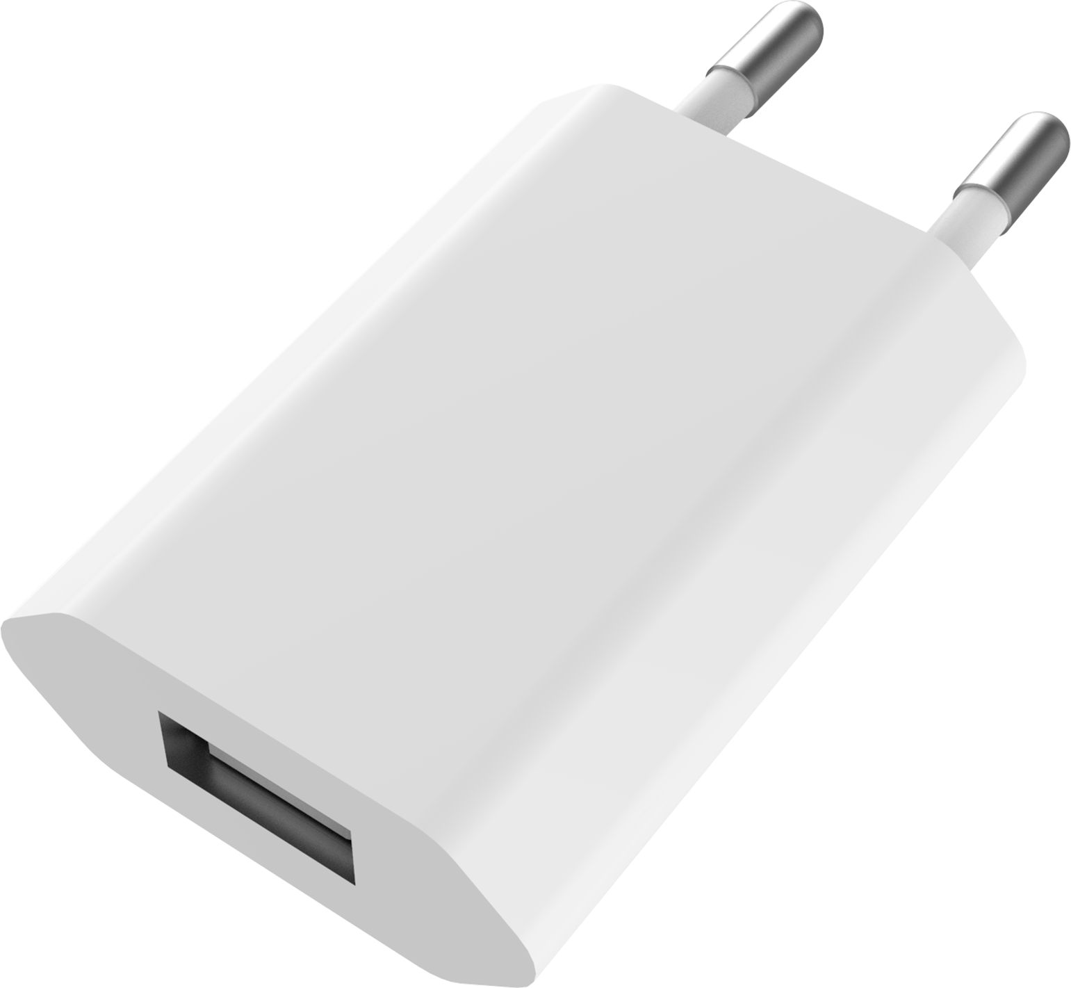 An image showing USB-A 5 W opladningsadapter med Europlug