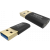 An image showing TC-USB3AC-BL Adaptateur professionnel noir USB-C vers USB 3.0 A