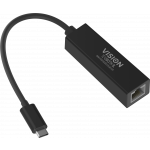 An image showing Adattatore professionale da USB-C a Ethernet Nero