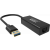 An image showing Professioneller USB 3.0-zu-Ethernet-Adapter, Schwarz