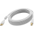 An image showing Câble blanc USB 2.0 3 m (10 pi)