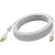 An image showing Cabo USB 2.0 de qualidade branco, 3 m (10 pés)