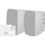 An image showing Techconnect 50w Amplifier and Speakers