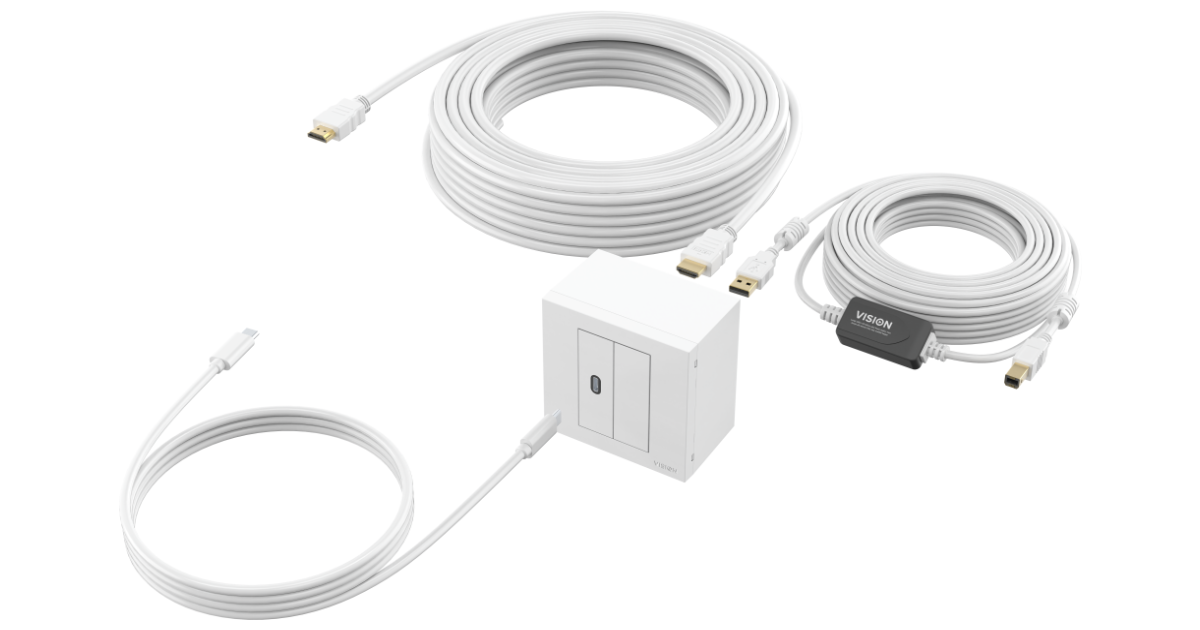 USB-C Modular Techconnect Package 10 m | Vision Audio Visual