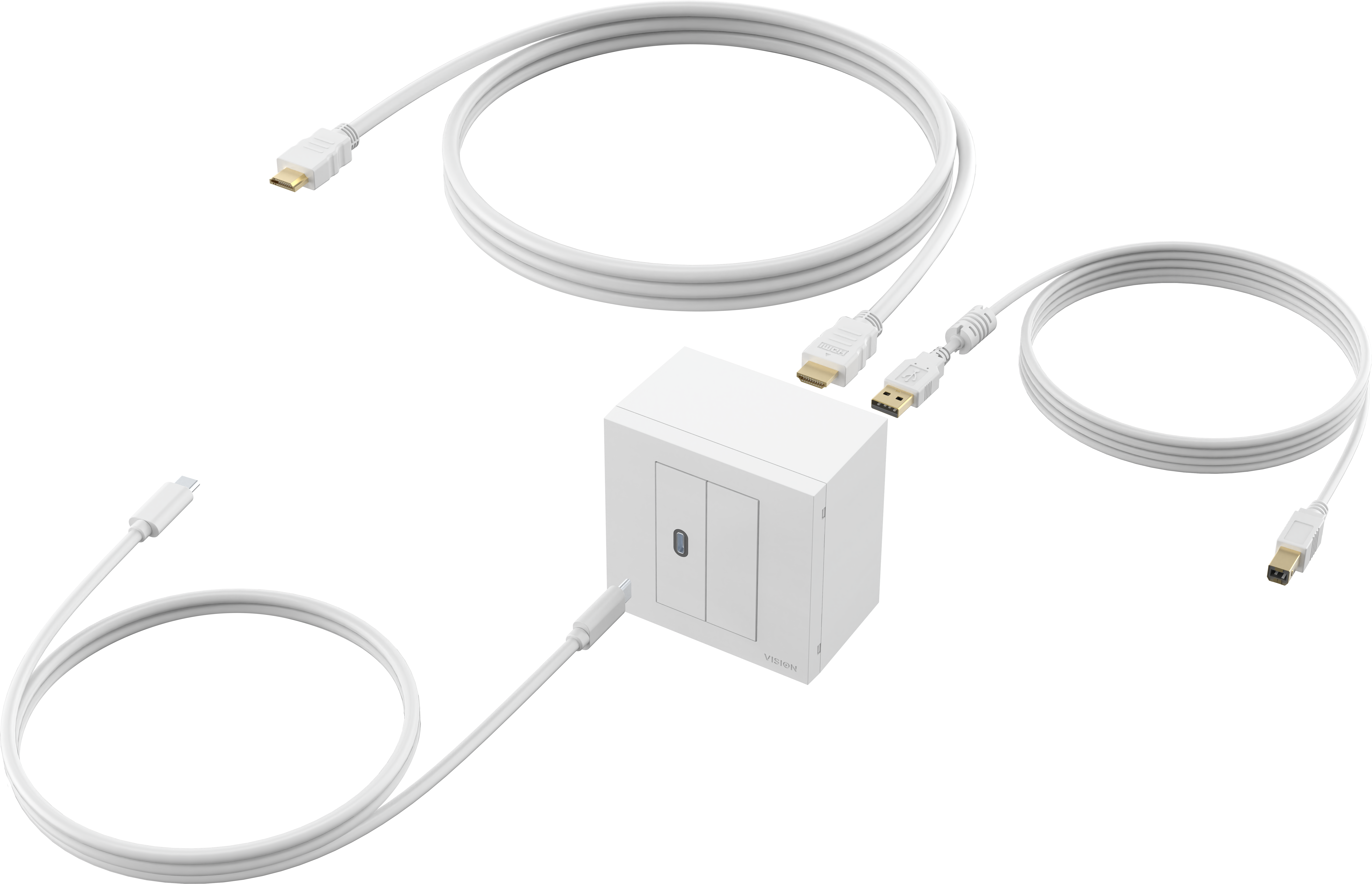 An image showing Pacchetto USB-C Techconnect Frontale da 3 m