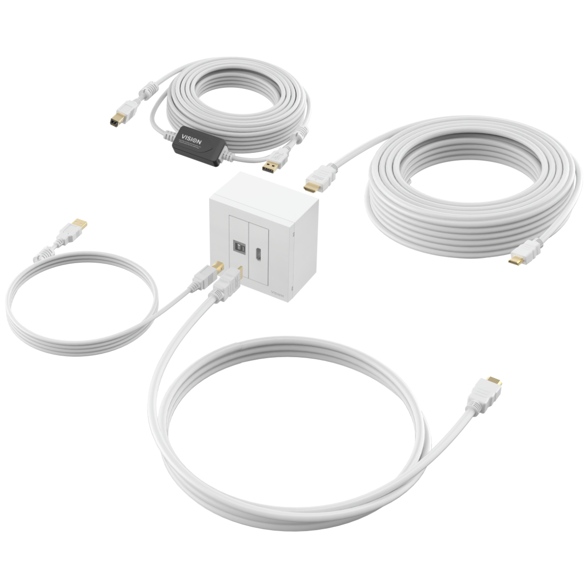 Vision AUDIO KIT TECHCONNECT V3, VERSTÄRKER MIT SP-1800 Vision AUDIO KIT TECHCONNECT V3, VERSTÄRKER MIT SP-1800