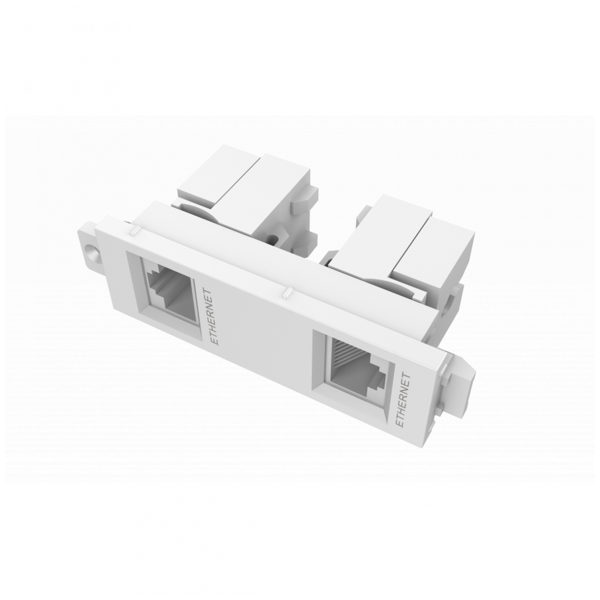 TC3 Dual RJ45 Module (bare-wire on rear) | Vision Audio Visual