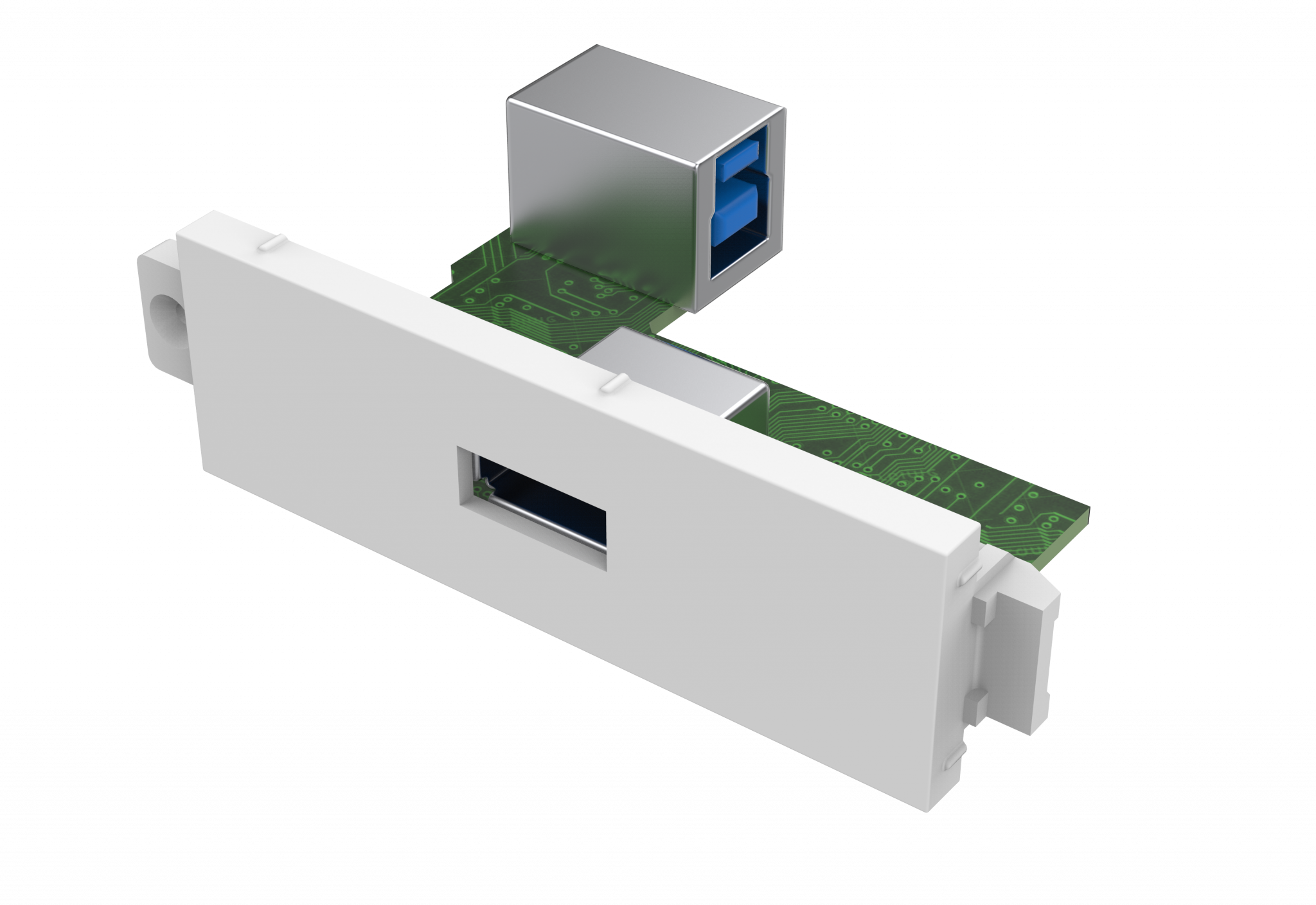 An image showing Modulo da USB-A a USB-B TC3