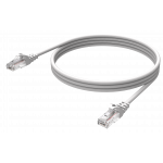 An image showing Cavo professionale CAT6 bianco da 0,5 m