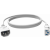 An image showing White IEC Power Extension Cable 0.5m (1.6ft)