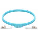 An image showing Cavo dati in fibra ottica blu da 1 m (3,2 piedi) 50/125