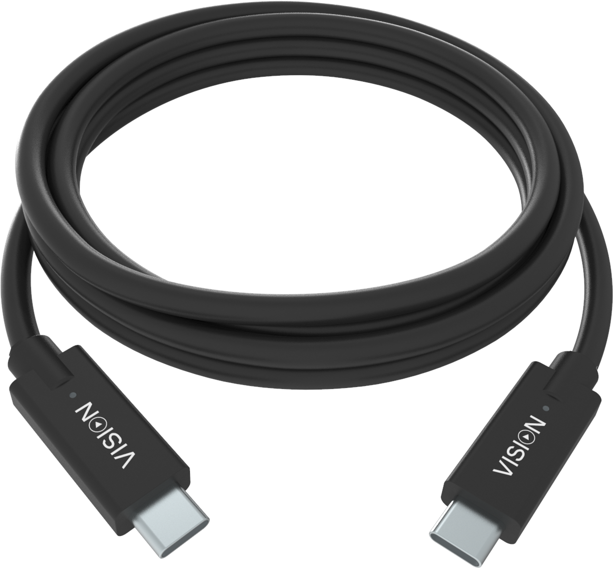 An image showing Câble USB-C Noir 1 m (3pi)