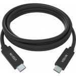 An image showing Sort USB-C-kabel 1 m