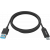 An image showing Cable Negro de 1 m (3 pies) de USB-C a USB 3.0 (conector tipo A)