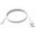 An image showing Cabo USB 2.0 Micro-B para USB-A de qualidade branco, 1 m