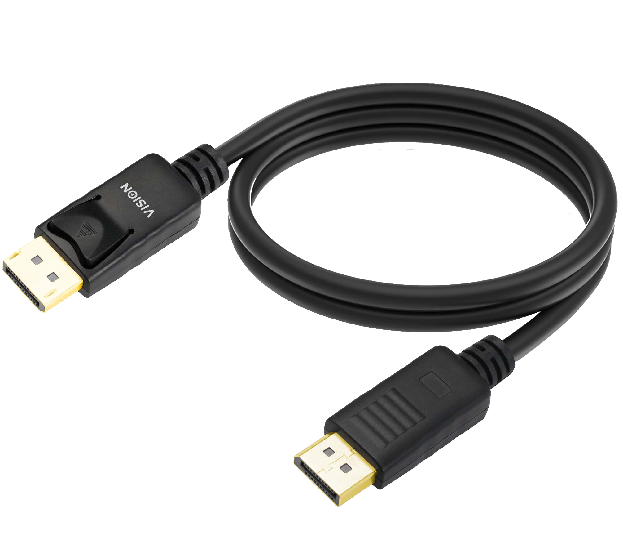 An image showing Cabo DisplayPort Preto 8K 2m