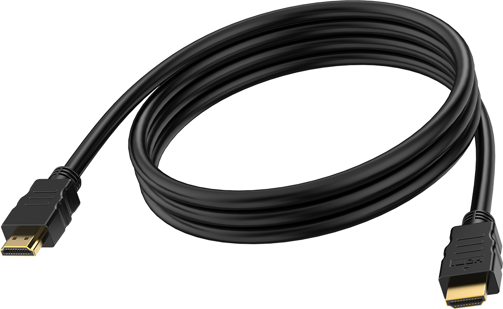 An image showing Black HDMI 8K Cable 2m
