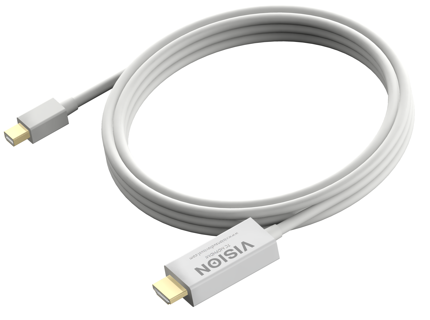 White to HDMI 2m (6.5ft) | Vision Audio Visual