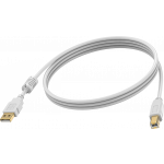 An image showing White USB 2.0 Cable 2m (7ft)