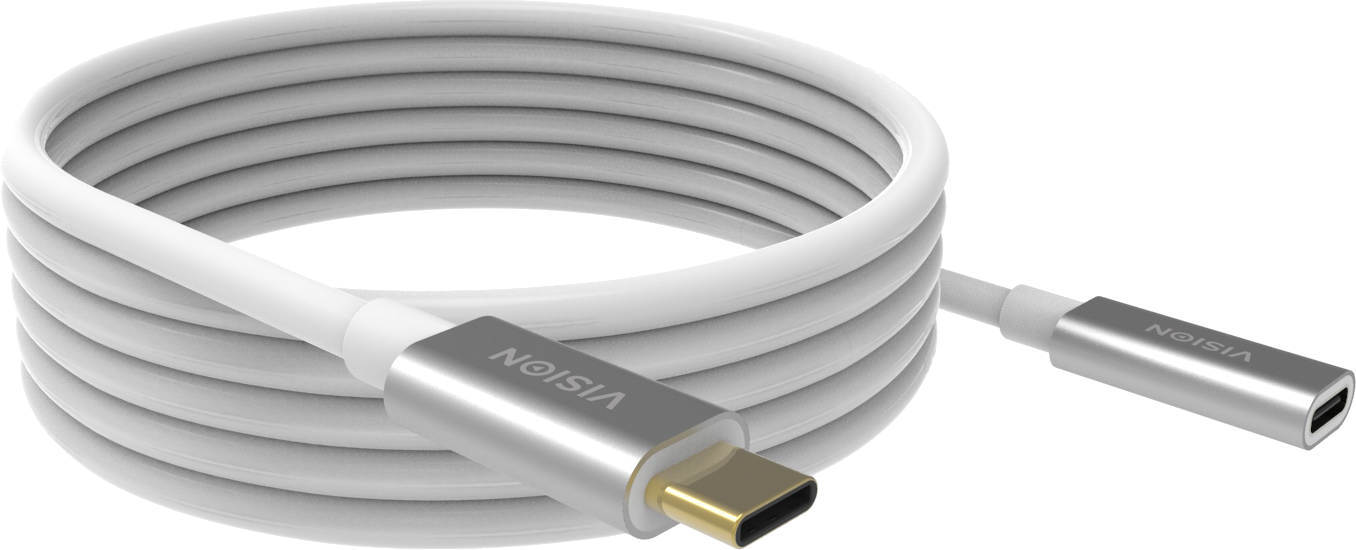 Cables USB Accsup CABLE USB-C VERS USB-C 2M BLANC - CAB USBC/USBC 2M WH