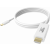 An image showing USB-C para HDMI de qualidade, branco, 2 m