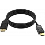 An image showing Cable Negro tipo DisplayPort de 3 m (9,8 pies)