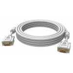 An image showing Professionele witte VGA-kabel 3 m (10 ft)