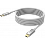 An image showing hvidt USB-C-forlængerkabel 4 m