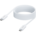 An image showing Cable blanco para USB-C de 4 m (13 pies)
