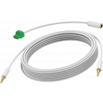An image showing hvidt minijack-kabel 5 m