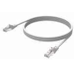 An image showing Cable profesional blanco tipo CAT6 de 5 m