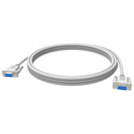 An image showing White 9-Pin RS-232 Serial Cable 5m (16.4ft)
