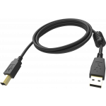 An image showing Black USB 2.0 Cable 5m (16ft)