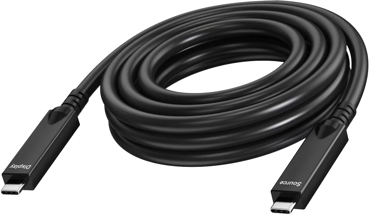 An image showing Schwarzes USB-C-Kabel 7m