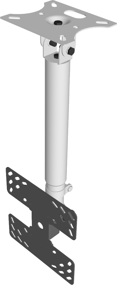 An image showing Support Plafond à Panneau Plat 200×200