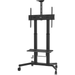 An image showing Chariot d'affichage réglable en hauteur VFM-F26 80 kg
