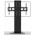 An image showing Soporte a suelo motorizado para pantallas planas con placa de suelo independiente