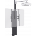 An image showing Motorised Whiteboard Floor Stand