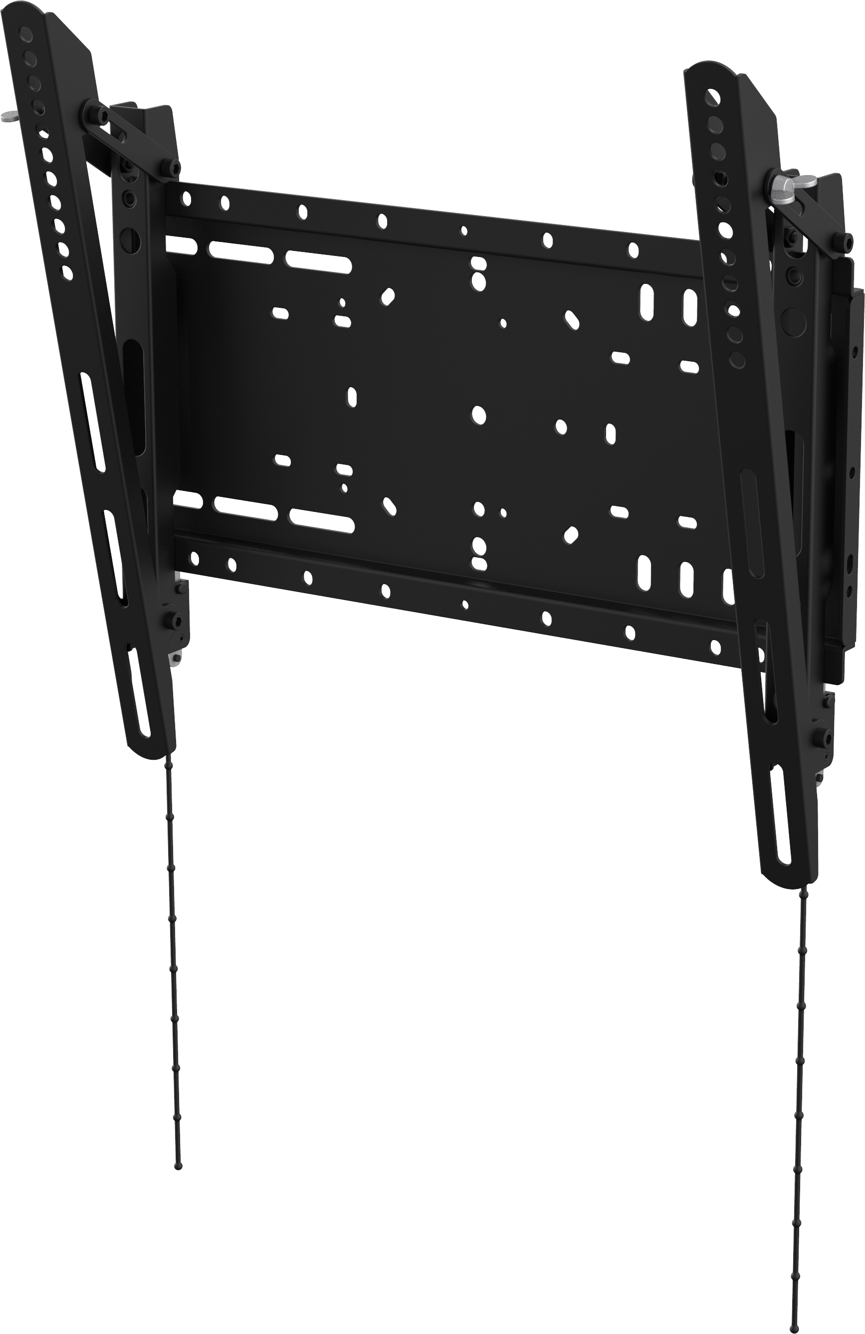 An image showing Sistema di montaggio a parete inclinabile per schermi piatti per carichi pesanti 400 × 400